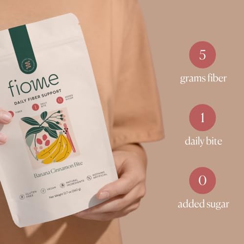 Fiome Fiber Supplement - 5g Daily Fiber Bite - Supports Regularit...