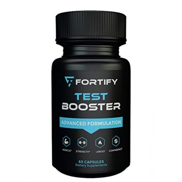 Fortify Supplements - Test Booster Advanced Formulation 60 Caps...