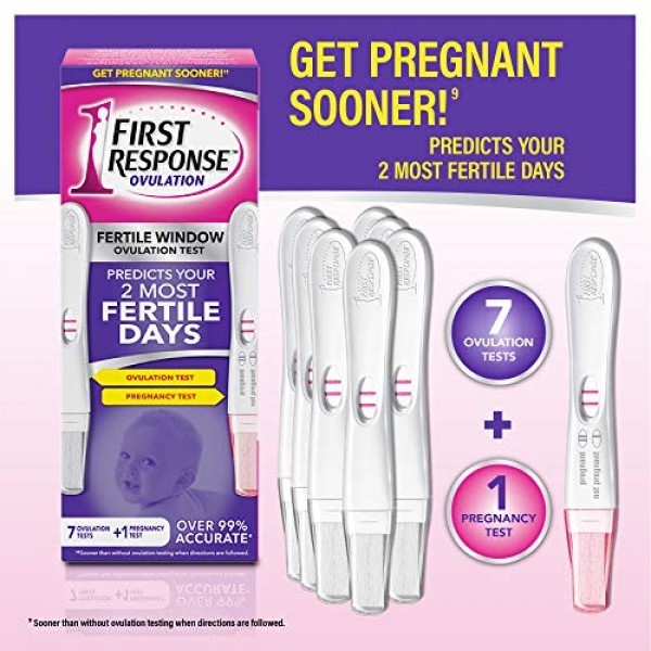 First Response Ovulation Plus Pregnancy Test, 7 CT