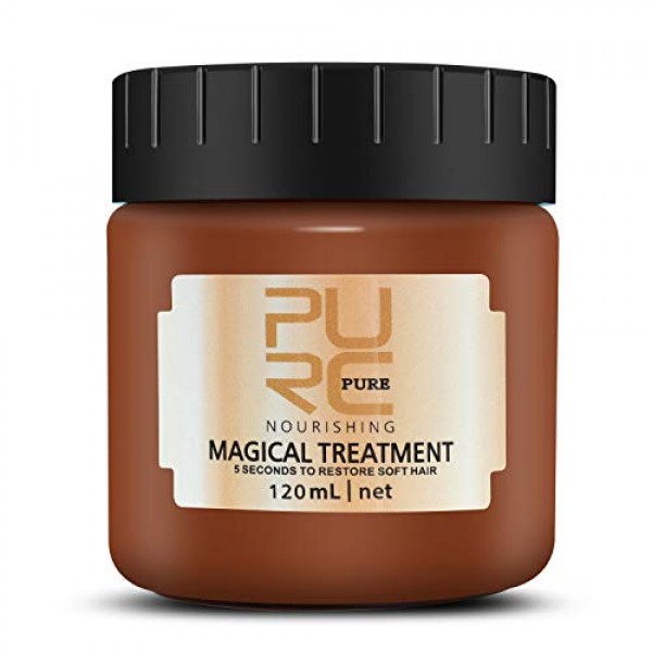 Pure magical treatment mask 5 seconds repairs damage hair really not 5 seco...