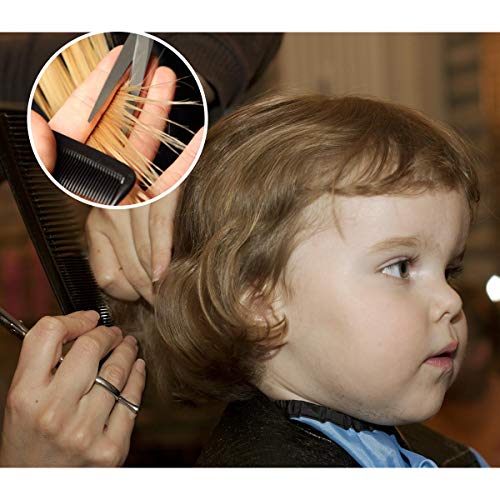 Hair Cutting Scissors Set, 10Pcs Haircut Shears Kit with Cutting ...