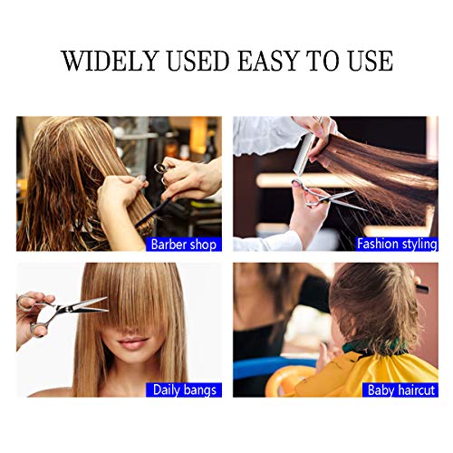 Hair Cutting Scissors Set, 10Pcs Haircut Shears Kit with Cutting ...