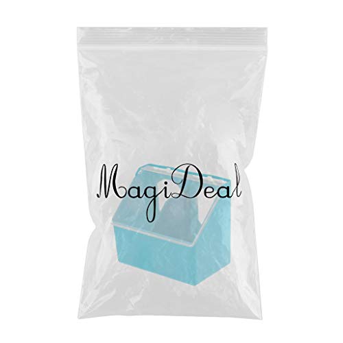 Bird Food Feeding Dish Feeder Bowl Water Drinking Square Cup Hold...