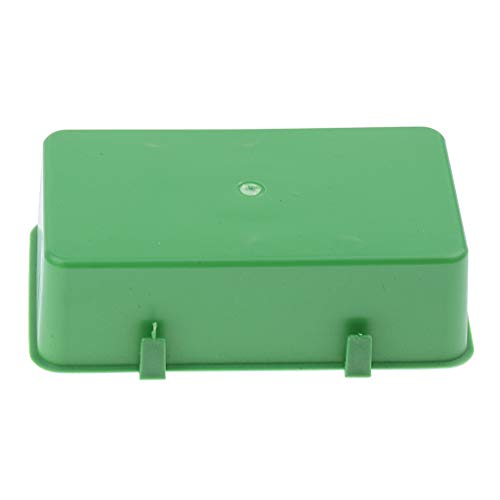 Count 10 Food Water Bowl Bird Cage Feeding Dish Plastic Feeder fo...