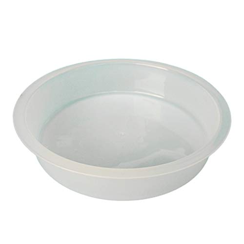 Flameer 2X Plastic Birdbath Bird Feeding Dishes Birdseed Bowl Bir...