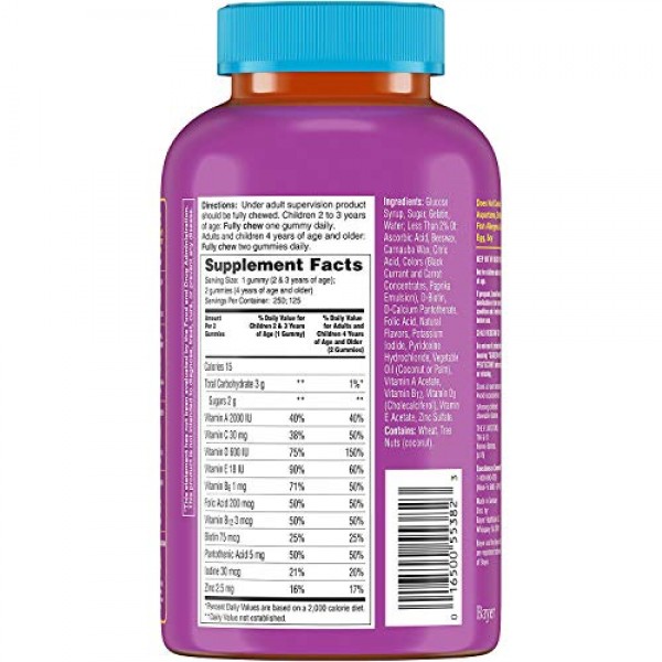 A Product of Flintstones Gummies Complete Vitamin Supplement 250...