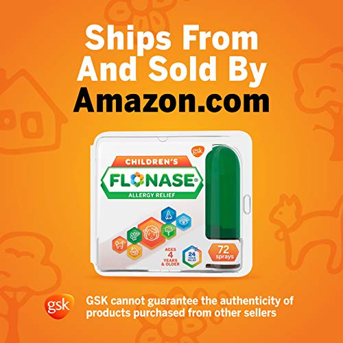Flonase Childrens Allergy Relief Nasal Spray, 72 sprays