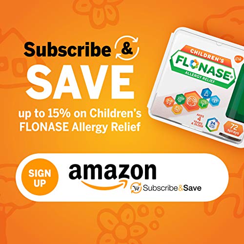 Flonase Childrens Allergy Relief Nasal Spray, 72 sprays