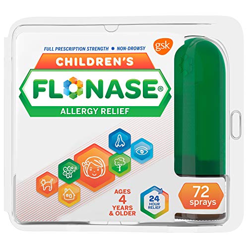 Flonase Childrens Allergy Relief Nasal Spray, 72 sprays