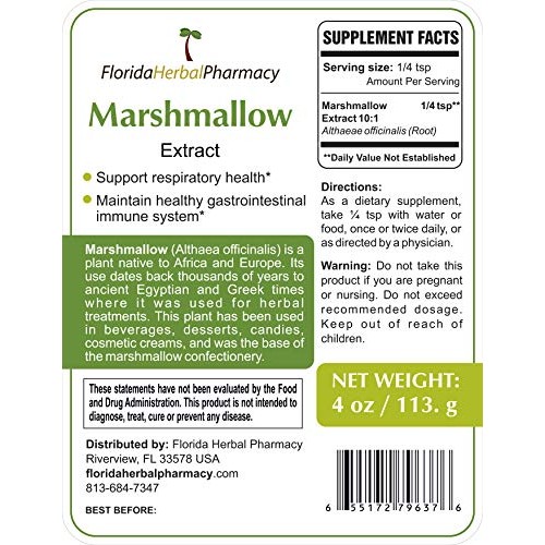 Florida Herbal Pharmacy, Marshmallow Root Althaeae officinalis ...