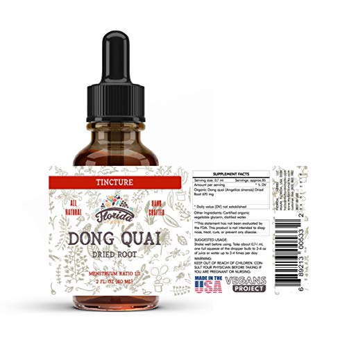 Dong Quai Tincture, Organic Dong Quai Extract, Dong Quai Drops A...