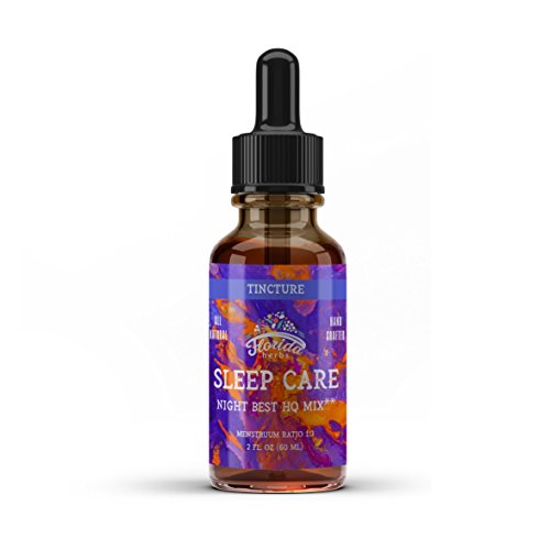 Sleep Care Tincture Valerian Root, Brahmi Herb, Passion Flower ...