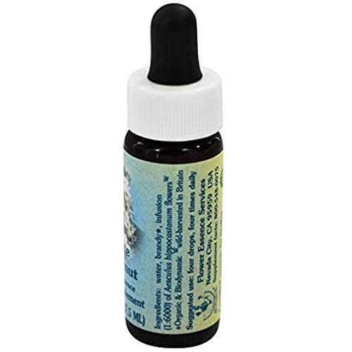 Flower Essence Services Supplement Dropper, White Chestnut, 0.25 ...