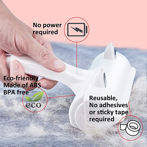 FLOWMASH Reusable Pet Dog/Cat Hair Removal Roller, Perfect for Ca...