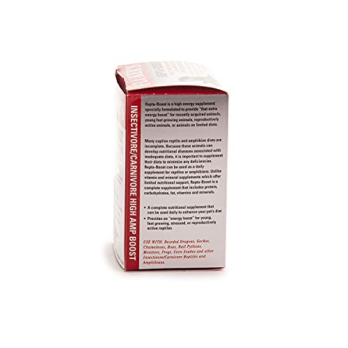 Flukers 73030 Insectivore/Carnivore High AMP Boost Reptile Suppl...