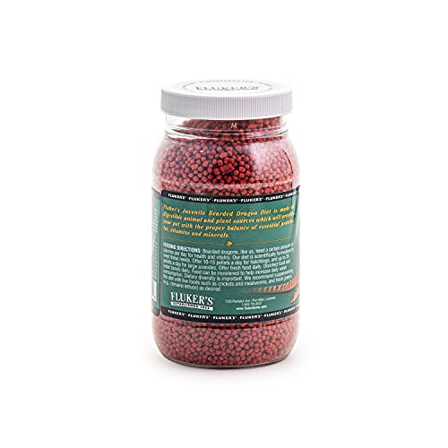 Flukers 76031 Juvenile Bearded Dragon Diet Food, 5oz