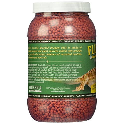 Flukers 76031 Juvenile Bearded Dragon Diet Food, 5oz