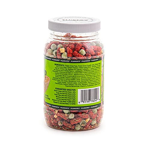 Flukers Buffet Blend Adult Bearded Dragon Veggie Variety Diet