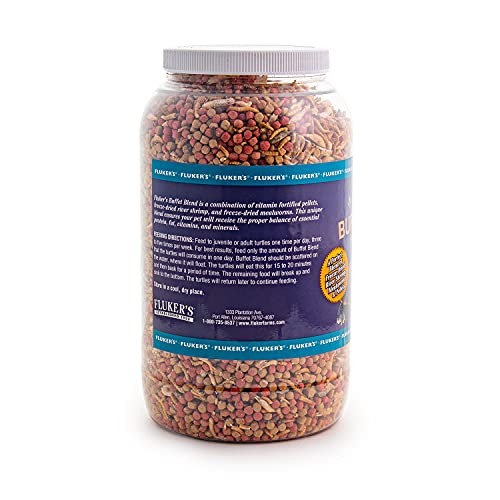 Flukers Buffet Blend Aquatic Formula Turtle Food