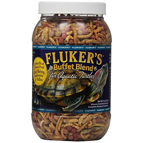 Flukers Buffet Blend Aquatic Turtle Formula for Pets, 7.5-Ounce ...