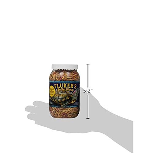 Flukers Buffet Blend Aquatic Turtle Formula for Pets, 7.5-Ounce ...