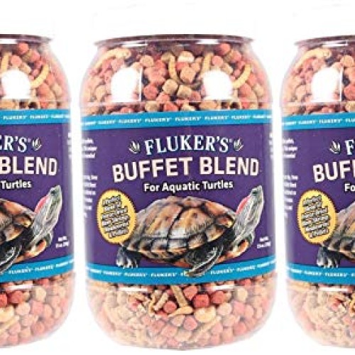 Flukers Buffet Blend Aquatic Turtle Formula for Pets, 7.5-Ounce ...