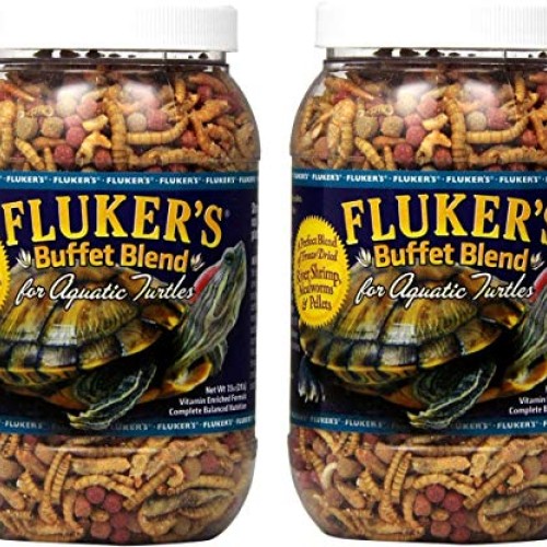 Flukers Buffet Blend Aquatic Turtle Formula for Pets, 7.5-Ounce ...
