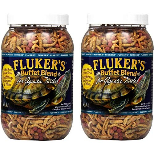 Flukers Buffet Blend Aquatic Turtle Formula for Pets, 7.5-Ounce ...