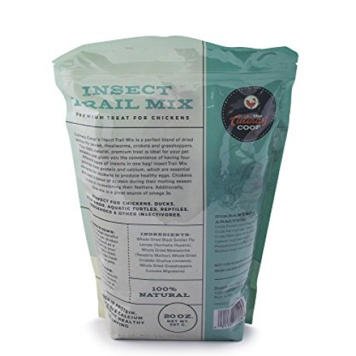 Flukers Culinary Coop Chicken Treats - Dried Insect Trail Mix