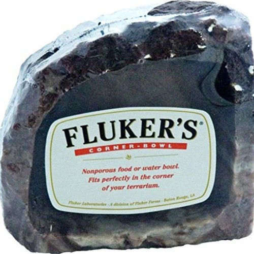 Flukers Food / Water Reptile Corner Bowl, Medium