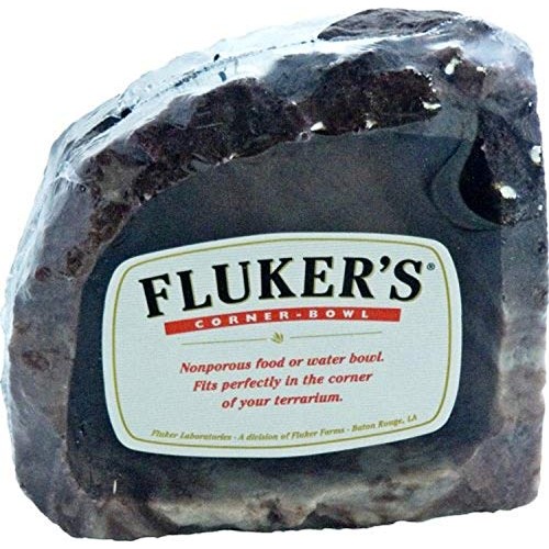 Flukers Food / Water Reptile Corner Bowl, Medium