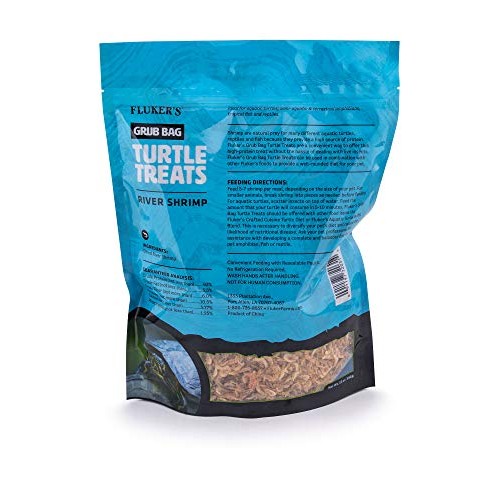 Flukers Grub Bag Turtle Treat - River Shrimp