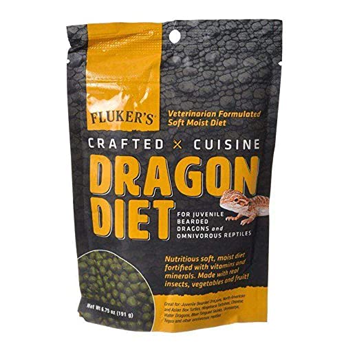 Flukers New Crafted Cuisine Juvenile Bearded Dragon Diet 6.75 oz.