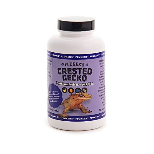 Flukers Premium Crested Gecko Diet - Fruit & Insect Flavor