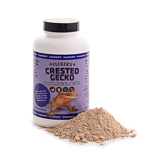 Flukers Premium Crested Gecko Diet - Fruit & Insect Flavor
