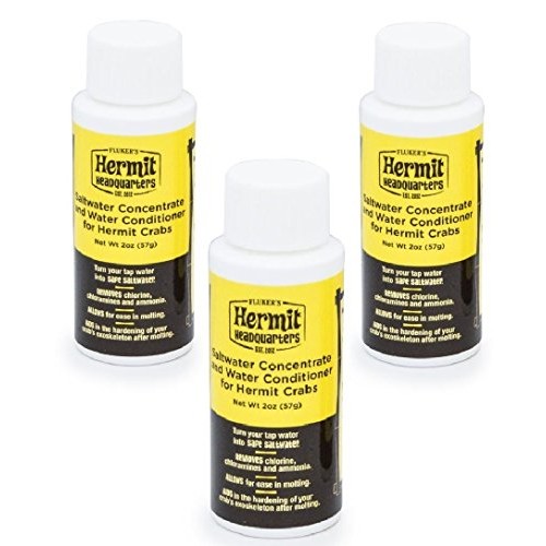 Flukers Saltwater Concentrate/Water Conditioner for Hermit Crabs,...