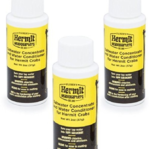 Flukers Saltwater Concentrate/Water Conditioner for Hermit Crabs,...