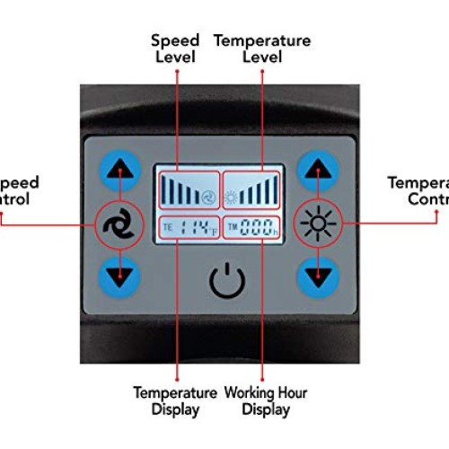 Flying Pig Digital-Control Professional Pet Grooming Dryer Model...