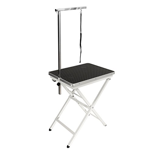 Flying Pig Grooming Pet Dog Portable Table, Black, Mini Size/24 L...