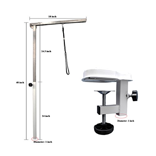 Flying Pig Grooming Small Stainless Steel Frame Foldable Dog Pet ...
