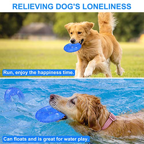 FOCUSPET Dog Chew Toys Cooling Freeze Puppy Teething Rings Arctic...
