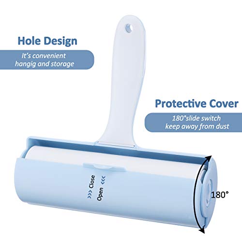 FOCUSPET Lint Roller for Pet Hair, Extra Large Hair Remover for F...