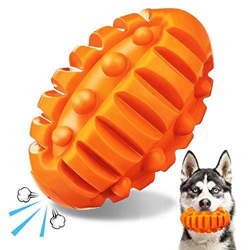 FOCUSPET Squeaky Dog Toys for Aggressive Chewers Large Breed Pet ...