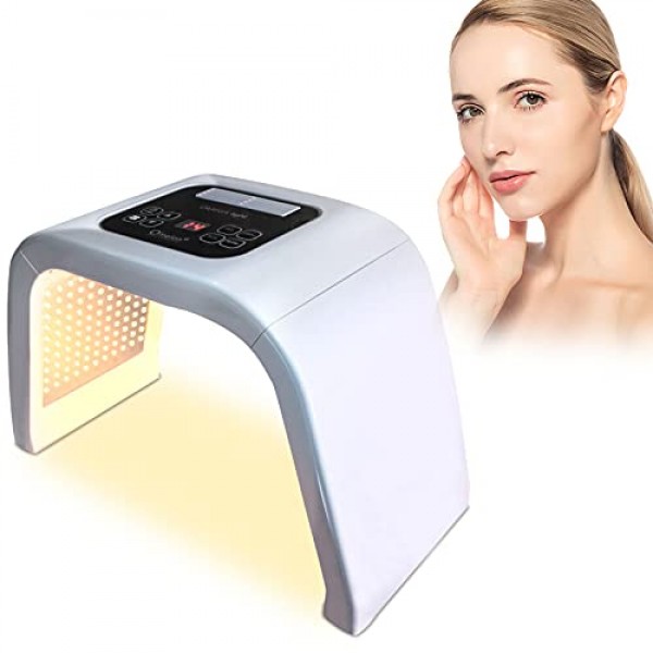 7 Color LED Face Light Therapy, P-DT Photon Facial Body Skin Care...