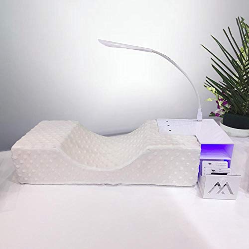 FOONEE Eyelash Extension Pillow With Acrylic Shelf & USB Blu-ray ...