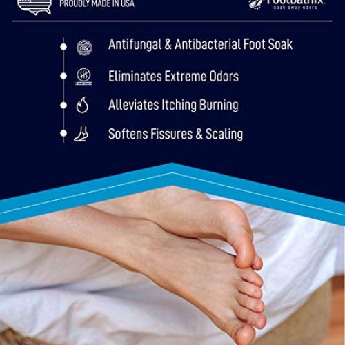 FootBathTx Advanced Hydration Therapy Foot Soak for Athlete’s Foo...