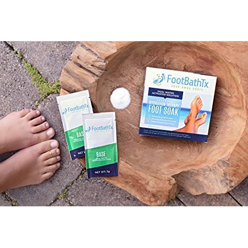 FootBathTx Advanced Hydration Therapy Foot Soak for Athlete’s Foo...
