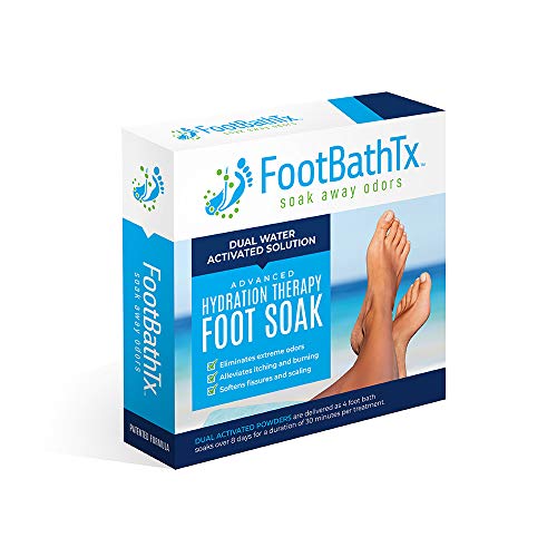 FootBathTx Advanced Hydration Therapy Foot Soak for Athlete’s Foo...