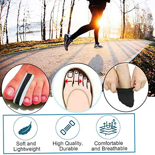 Footsihome Toe Separators, Foam Toe Spacers, 8 Pack Bunion Correc...