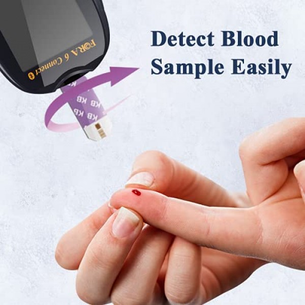 FORA 6 Connect 10 Blood Ketone Test Strips, Precision Ketone Meas...